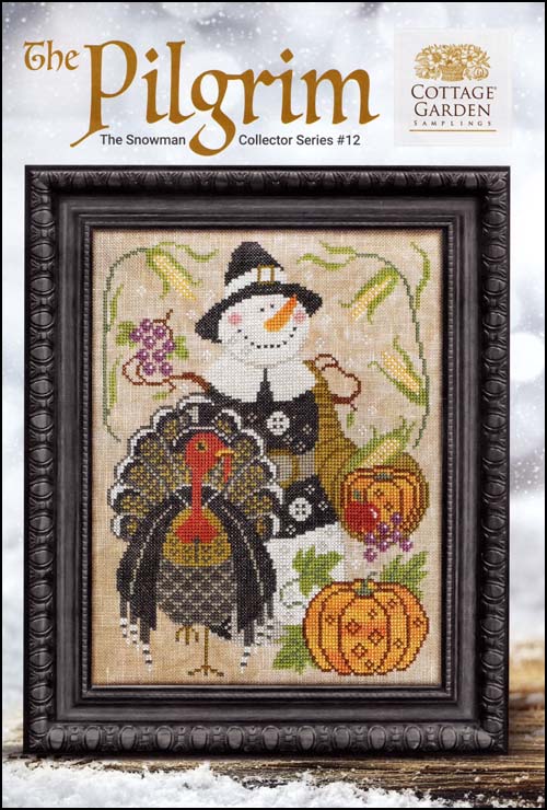 (image for) Snowman Collector Series 12: The Pilgrim - Click Image to Close