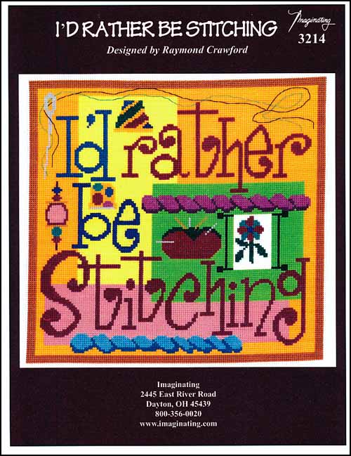 (image for) I'd Rather Be Stitching - Click Image to Close
