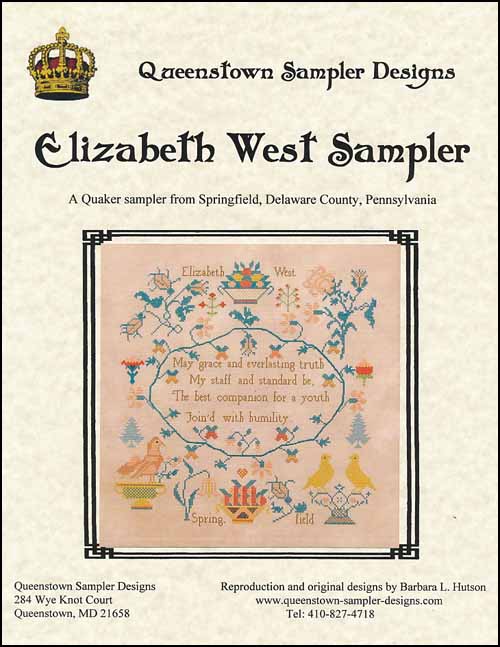 (image for) Elizabeth West Sampler - Click Image to Close