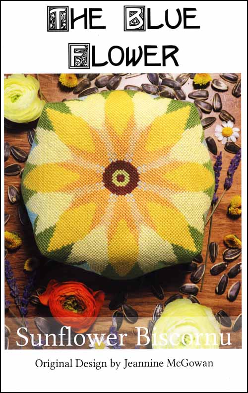 (image for) Sunflower Biscornu - Click Image to Close