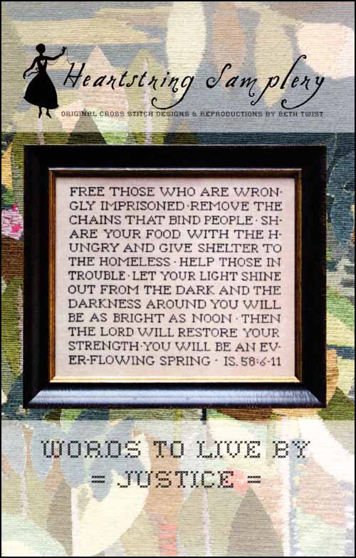 (image for) Words to Live By - Justice - Click Image to Close