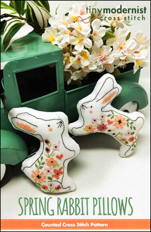 (image for) Spring Rabbit Pillows - Click Image to Close