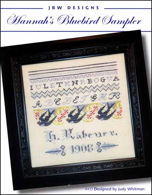 (image for) Hannah's Bluebird Sampler - Click Image to Close