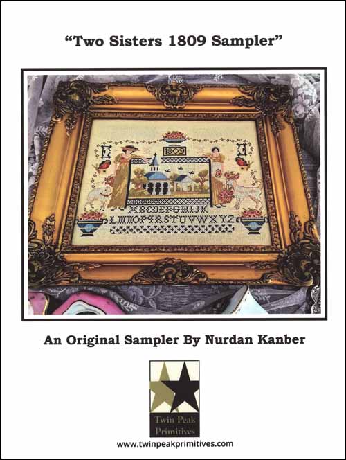 (image for) Two Sisters 1809 Sampler - Click Image to Close