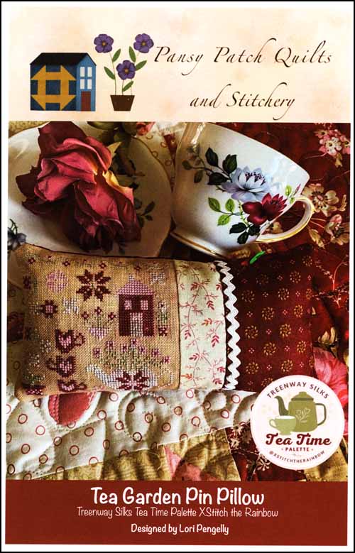(image for) Tea Garden Pin Pillow - Click Image to Close