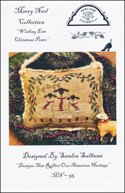 (image for) Wishing Ewe Christmas Peace - Click Image to Close