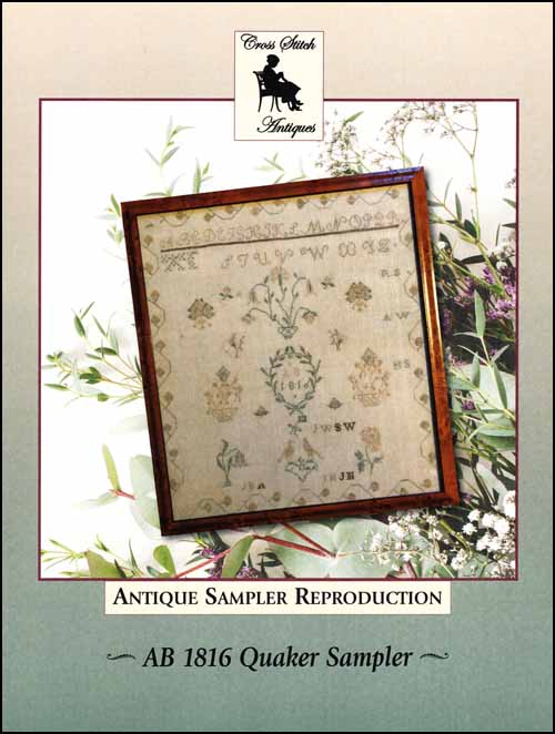 (image for) AB 1816 Quaker Sampler - Click Image to Close