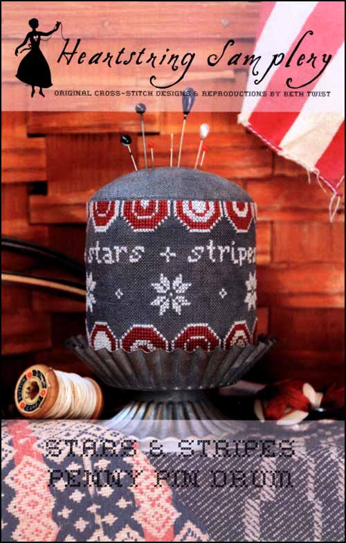 (image for) Stars & Stripes Penny Pin Drum - Click Image to Close