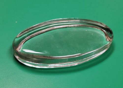 (image for) YT0017 Oval Glass Paperweight - Click Image to Close